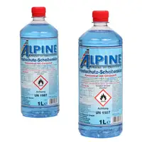 ALPINE Frostschutz SCHEIBENKLAR Scheibenfrostschutz Konzentrat -60&deg;C BLAU 2L