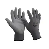 ASATEX 3701 Handschuhe Arbeitshandschuhe GUMMIERT - GRAU Gr&ouml;&szlig;e 11 / XXL (12)