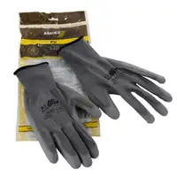 ASATEX 3701 Handschuhe Arbeitshandschuhe GUMMIERT - GRAU Gr&ouml;&szlig;e 11 / XXL (1 Paar)