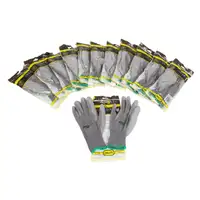 ASATEX 3701 Handschuhe Arbeitshandschuhe GUMMIERT - GRAU Gr&ouml;&szlig;e 11 / XXL (12)