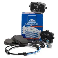 ATE Bremsbel&auml;ge Bremskl&ouml;tze + Warnkontakt f&uuml;r BMW 5er F10 6er F12 F13 F06 hinten