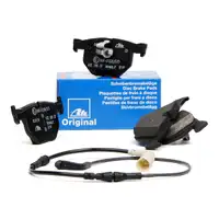ATE Bremsbel&auml;ge + Wako f&uuml;r BMW 5er E60 520-530i 520-530d 6er E63 E64 630i hinten