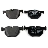 ATE Bremsbel&auml;ge f&uuml;r BMW 5er E60 E61 520-530i 520-530d 6er E63 E64 630i hinten