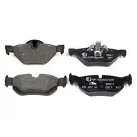 ATE Bremsbel&auml;ge + Wako BMW 1er E81 E82 E87 E88 3er E90 E91 E92 E93 bis 02.2010 hinten
