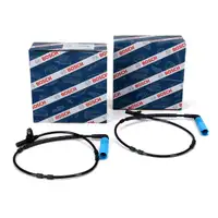 2x BOSCH 0265007855 ABS Sensor Raddrehzahlsensor f&uuml;r BMW X3 E83 hinten