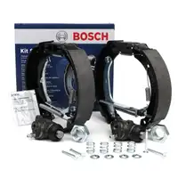 BOSCH KIT SUPER PRO BREMSBACKENSATZ 0204114554 MIT RADBREMSZYLINDER VORMONTIERT