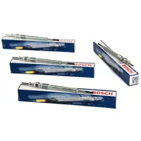 4x BOSCH Gl&uuml;hkerze Set Duraspeed GLP173 0250603006 f&uuml;r BMW 12230035934