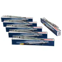6x BOSCH Gl&uuml;hkerze Set Duraspeed GLP173 0250603006 f&uuml;r BMW 12230035934
