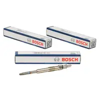 3x BOSCH GLP229 Gl&uuml;hkerze DURATERM SMART CABRIO CITY-COUPE FORTWO 450 451 0.8CDI