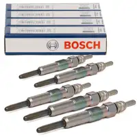 5x BOSCH 0250202022 GLP003 Gl&uuml;hkerze AUDI SEAT SKODA VW VOLVO 1.4 1.7 1.9 2.5 TDI/SDI/DI