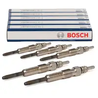 5x BOSCH 0250202023 GLP023 Gl&uuml;hkerze AUDI SKODA SEAT VW 1.2/1.4/1.9/2.5/5.0 TDI
