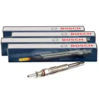 4x BOSCH 0250402002 Gl&uuml;hkerze GLP070 BMW 3er E46 E90-93 5er E60 E61 X3 E83 X5 E53 M47 M57