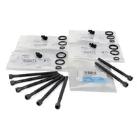 4x BOSCH 1417010996 Dichtungssatz Einspritzd&uuml;se + ORIGINAL Schrauben f&uuml;r VAG TDI