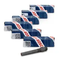 6x BOSCH 0437502009 Einspritzventil PORSCHE 911 + CABRIO TARGA 3.0 / 3.3 Turbo