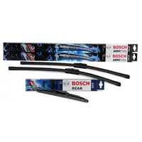 BOSCH Scheibenwischer Wischerbl&auml;tter Set 2x AR70N + H275 f&uuml;r KIA CARENS IV