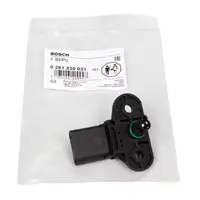 BOSCH Sensor Saugrohrdruck 0261230031 AUDI A3 8P SEAT SKODA VW GOLF 4 5 6 POLO