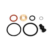 5x BOSCH Dichtungssatz Einspritzd&uuml;se + ORIGINAL Schrauben VW TOUAREG T5 2.5 TDI