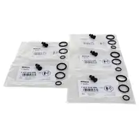 5x BOSCH Dichtungssatz Einspritzd&uuml;se Einspritzpumpe 1417010996 VW AUDI SKODA TDI