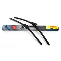 BOSCH Scheibenwischer Wischer Wischerbl&auml;ttersatz AEROTWIN A424S 600mm 550mm