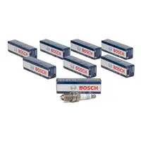 8x BOSCH Z&uuml;ndkerze Set PLATINUM FGR7DQP+ 0242236562 BMW E36 E46 E39 E38 Z3 Z4