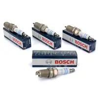 4x BOSCH Z&uuml;ndkerze FR7DE2 0242235797 f&uuml;r AUDI SEAT SKODA VW 2.0FSI