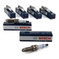 6x BOSCH Z&uuml;ndkerze Set Super ZGR6STE2 0242140507 f&uuml;r BMW OE-Nr 12120037244
