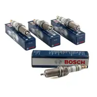 4x BOSCH Z&uuml;ndkerze Set Super FR7SE f&uuml;r SMART FORFOUR 1.1-1.5 1351500018