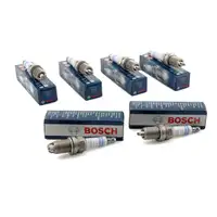 6x BOSCH Z&uuml;ndkerze Set Super Plus FR7LDC+ 0242235668 VAG 101000051AA