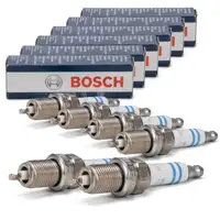 6x BOSCH 0242235776 FR7KPP332 Z&uuml;ndkerze AUDI A6 C6 BMW E81-88 E46 E90-93 E60 E61