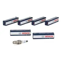 6x BOSCH Z&uuml;ndkerze FGR5NQE04 f&uuml;r PORSCHE 911 BOXSTER CAYENNE CAYMAN PANAMERA