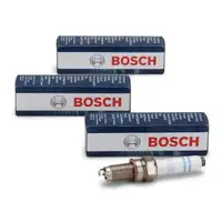 3x BOSCH 0241145523 Y5KPP332 Z&uuml;ndkerze DOUBLE PLATINUM f&uuml;r AUDI SEAT SKODA VW