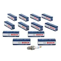 12x BOSCH 0242245539 FR5DTC Z&uuml;ndkerze NICKEL f&uuml;r PORSCHE 911 (964 993) Carrera