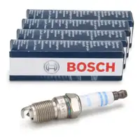 4x BOSCH 0242229652 Z&uuml;ndkerze Platinum FORD Fiesta 5 6 Focus 2 Mondeo 2 3 TRANSIT 1315691