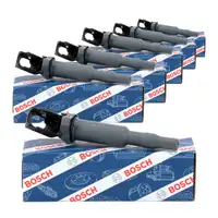 6x BOSCH Z&uuml;ndspule f&uuml;r BMW E87 E90 E91 E60 E61 E63 E64 E65 E66 E67 Z4 E85 E86