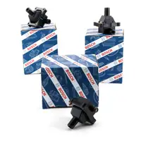 3x BOSCH Z&uuml;ndspule 0221506002 Mercedes W202 W124 W210 W463 W163 W140 R129 R170