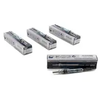 4x BERU Gl&uuml;hkerze Set GE102 0100266002 f&uuml;r BMW E81 E46 E90 E91 E60 E61 X3 X5 X6