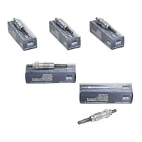 5x BERU Gl&uuml;hkerze Set GN858 0100226234 Mercedes 100 631 190 W201 W202 W124 W460