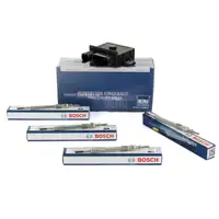 BERU Steuerger&auml;t Gl&uuml;hzeit GSE105 + 4x BOSCH Gl&uuml;hkerze 0250603006 BMW 4-Zylinder