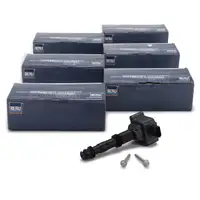 6x BERU ZS178 Z&uuml;ndspule f&uuml;r PORSCHE 911 (996 997) BOXSTER (986 987) CAYMAN (987)