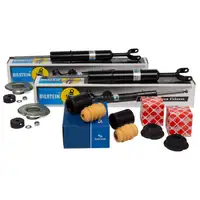 2x BILSTEIN B4 Sto&szlig;d&auml;mpfer + Staubschutz + Federbeinlager AUDI A4 A6 VW PASSAT vorne