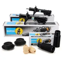 2x BILSTEIN B4 Sto&szlig;d&auml;mpfer + Dreckschutz + Domlager VW Golf 2 3 Jetta 2 Vento vorne