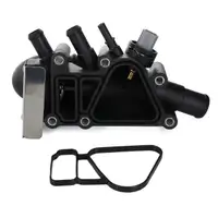 BIRTH Thermostat + Geh&auml;use + Dichtung + Sensor Thermostatgeh&auml;use Ford Fiesta 1,3