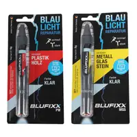 BLUFIXX Reparaturstift Spezialklebstoff 1x Kunststoff Holz + Metall Glas Stein