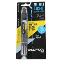BLUFIXX Reparaturstift Spezialklebstoff 1x Kunststoff Holz + Metall Glas Stein