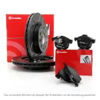 Brembo MAX LINE Bremsscheiben + Bremsbel&auml;ge BMW 3er E36 E46 Z3 E36 Z4 E85 vorne