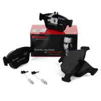BREMBO Bremsbel&auml;ge + Wako MERCEDES W202 S202 C208 A208 W210 S210 R170 vorne