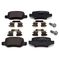 Bremsbel&auml;ge MERCEDES A-Klasse W168 A160-210 A170CDI Vaneo 414 hinten