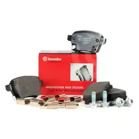 BREMBO P59086 Bremsbel&auml;ge f&uuml;r OPEL ADAM 1.0 1.4 S + CORSA E 15/16 Zoll hinten