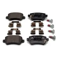 BREMBO Bremsscheiben + Bel&auml;ge OPEL Astra G H Combo Corsa C Zafira A B hinten