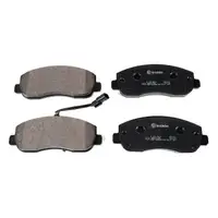 BREMBO Bremsbel&auml;ge + Wako NISSAN NV400 OPEL MOVANO B RENAULT MASTER III vorne